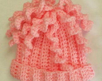 Curly Cue Baby Hat