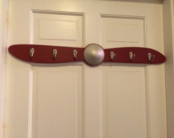 Airplane Propeller Coat and Hat Rack