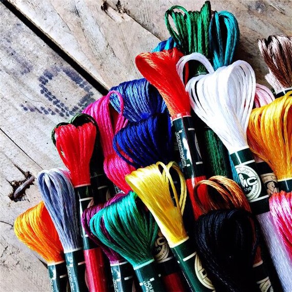 DMC Satin Embroidery Thread Floss Satin 100 Rayon 8 metres