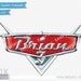 Disney Cars Custom Logo 5" x 8", Cars Birthday Name Label, Printable Labels, Digital - Customized
