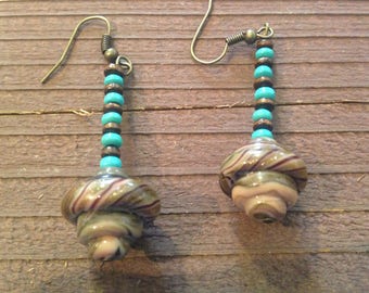 Wood and glass