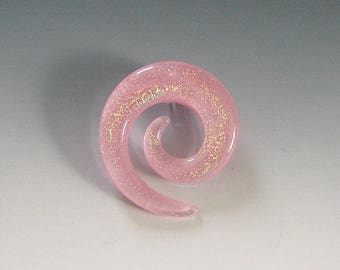 Lampwork SPIRAL Pendant