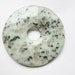 Kiwi Jasper Donut Pendant Focal 55mm 1pc