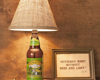 Sierra Nevada, Table Lamp, Beer Bottle, 24oz, Free US Shipping