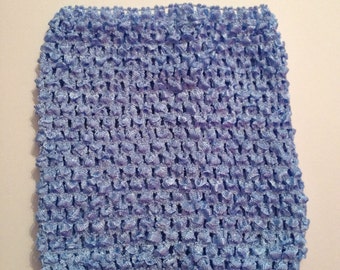 CLEARANCE SALE- Bluebird 6" Crochet Tube Top for Tutu Dresses