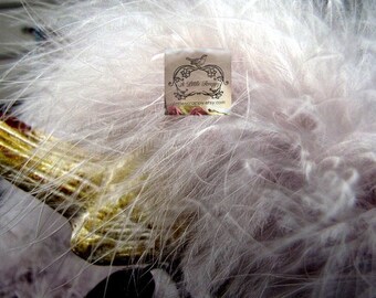 Vanilla Grey Marabou Boa Feathers