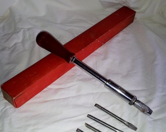 1970s Millers Falls 611 Spiral Ratchet Screwdriver