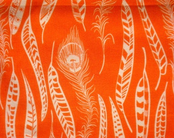 Anna Maria Horner Field Study Fine Feathered pomegranate Free Spirit fabric XL long quarter yard