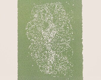Portas Green | Original, hand-pulled, limited edition silkscreen print