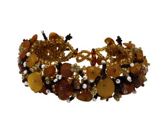 Baltic Amber Bead Bracelet