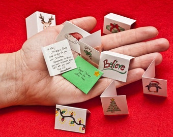 Christmas Card from Santa's Elf: tiny and customizable