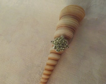 Estate, Olive Quartz and Sterling Silver, Size 8 1/4 Ring