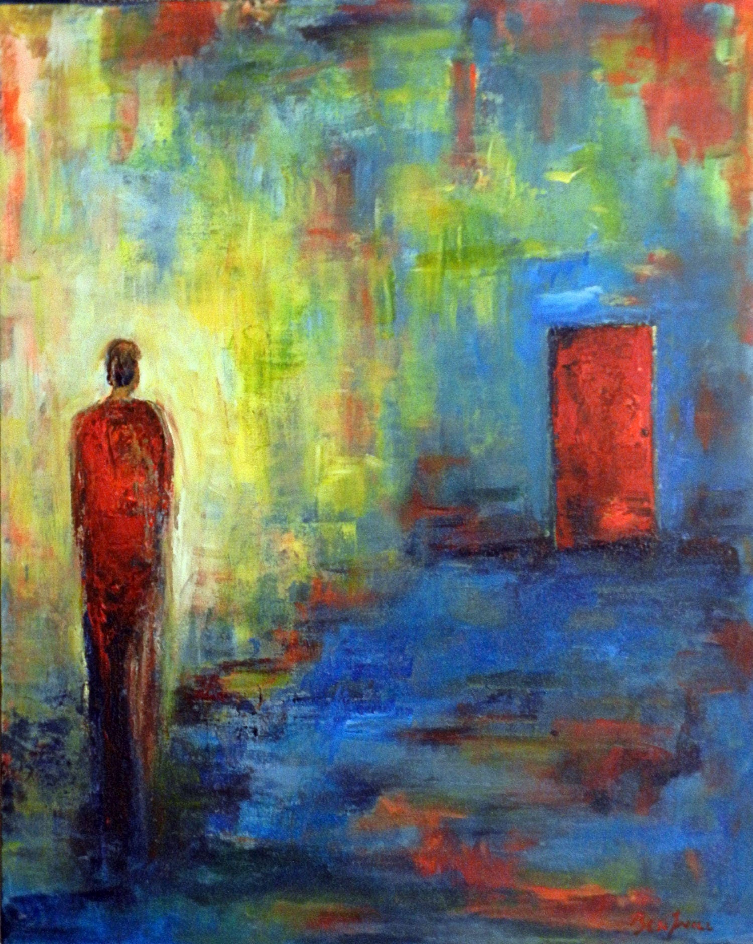 contemporary abstract figurative paintings