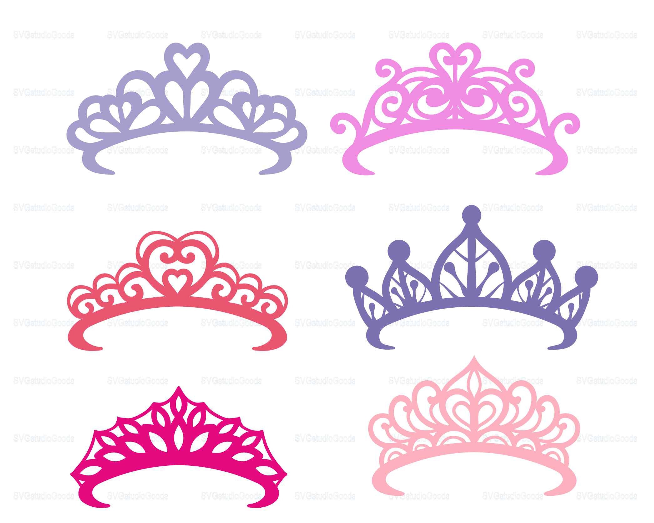 Download Crowns Svg Princess Crown Svg Crown clipart Eps Dxf