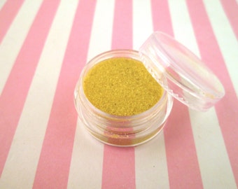 Yellow kawaii fake Faux sugar sprinkles / 8 grams, good for fake cookies and desserts