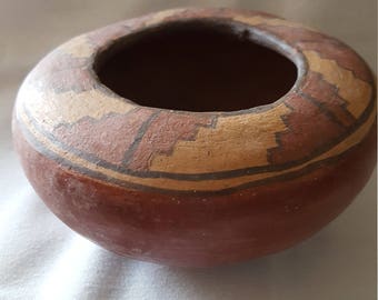Vintage Native American pottery Bowl