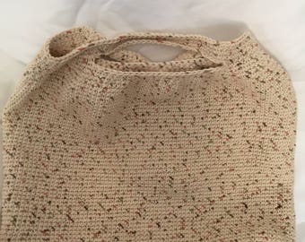 Crochet tote bag