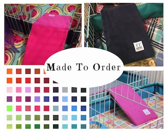 Fleece ramp cover for midwest cage | custom colors | guinea pig accessories | hedgehog cage accessories | MADE TO ORDER
