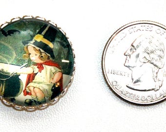 Vintage Little Witch Needle Minder