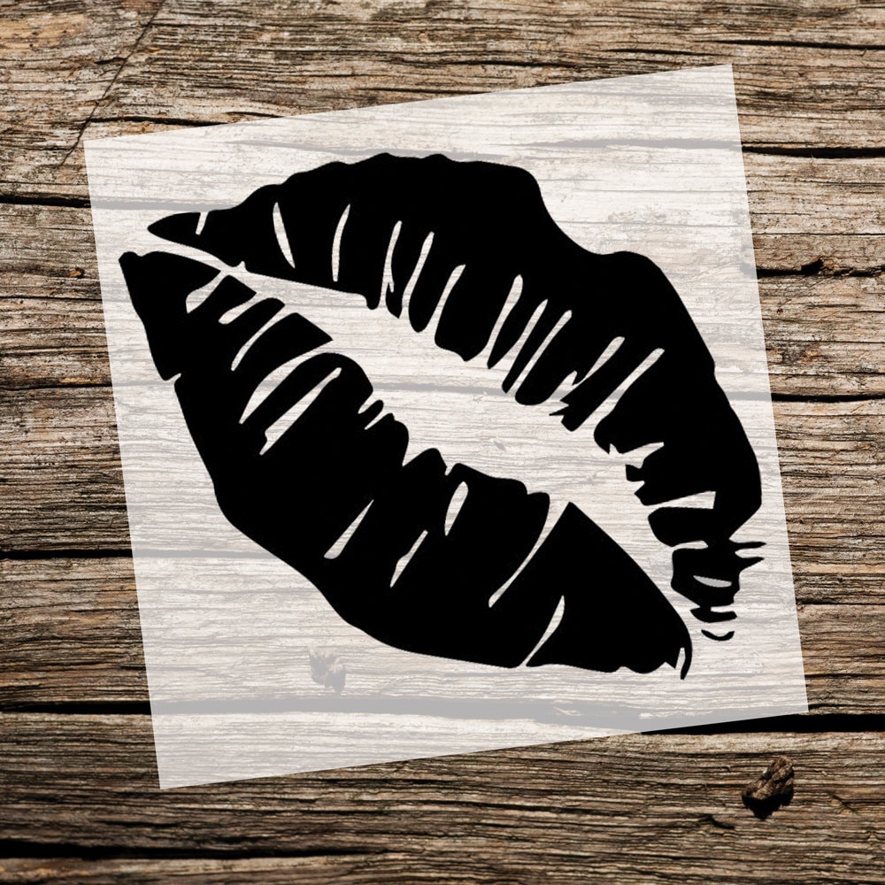 Lips Stencil Kiss Stencil Reusable Stencils Ready to