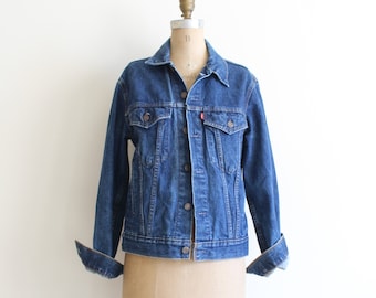 vintage Levis denim jacket - Levi Strauss denim jacket / 80s denim jacket - vintage jean jacket / 70s Levis jacket - vintage denim