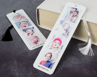 Personalised Photo Booth Bookmark - Metal Book Mark Page - Photograph P44