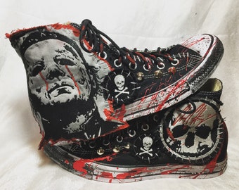 Blood of The Shape shoes by Chad Cherry