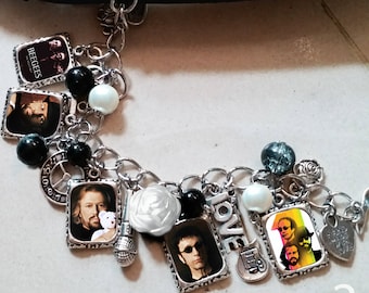 Bee Gees Charm Bracelet & Necklace