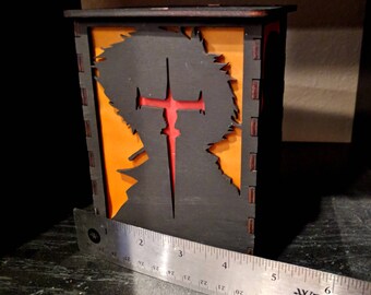 Cowboy Bebop Lantern with Spike, Faye, Jet, Ed and Ein