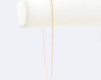 14K Solid Gold Chain Bracelet Gold Bracelet Dainty Bracelet Layering Bracelet Minimalist Bracelet