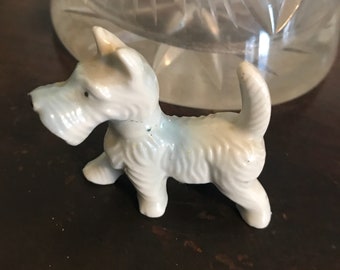 Vintage Scottie Dog Figurine Japan