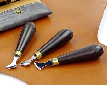 Leathercraft Stainless Steel Edge Creaser Stitching Pressing Line Leather Craft Handmade DIY
