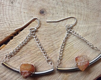 Agate Branch Earrings