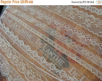 ONSALE 9 Yards Vintage and Antique Lace Lot N024 9 Yards