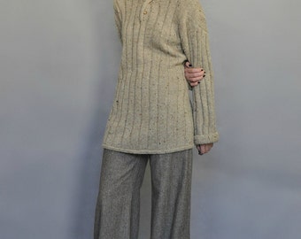 Oversized Knit Sweater Vintage 90s