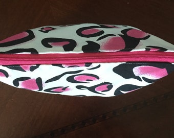 Cosmetic Bag, Zippered Pouch, Makeup Bag