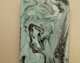 Mini Masterpiece Acrylic Art Pendant #3