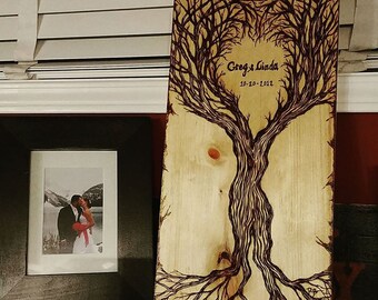 Wood Anniversary gift ideas for him - for her - Wife gift - Husband gift - Anniversary gift - Couples gift - Wedding gift
