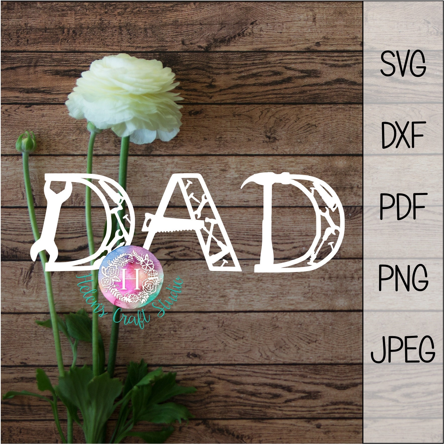 Download Dad Tool box svg cutting file fathers day tools DXF cut files