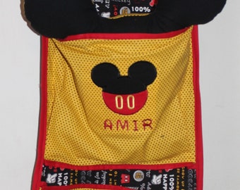 Personalized DCL inspired Fish Extender. 1, 2, 3, 4, 5, or 6 pockets! Customize with your favorite character!
