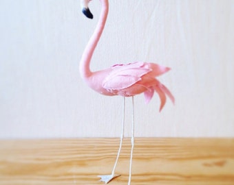 Pink flamingo sewing pattern