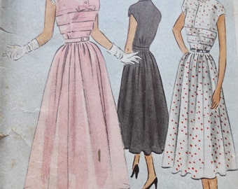 50s dress pattern | Etsy