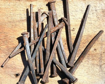 Vintage square cut nails