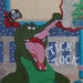 Peter Pan Crocodile Captain Hook Paper Pieced Premade Scrapbook Pages