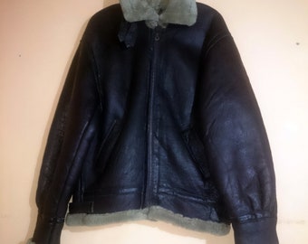 Shearling jacket | Etsy