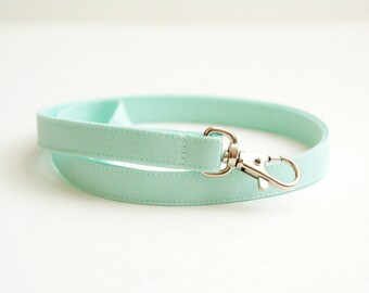 Cute Skinny Mint Lanyard - Solid Color Thin Lanyard - 1/2 Inch Wide Key Lanyard - Key Strap - Teacher Lanyard - 15.5-19.5 In. long - Womens