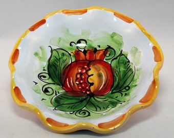 Sicilian Decorative Pomegranate Small Bowl