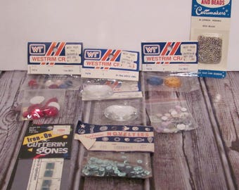 Crafts Sequin, Acrylic Jewels and Bead Bundle