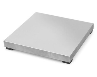 Large Stamping Block ImpressArt for Hand Stamping Jewelry and Leather - Steel with Rubber Feet - AA161