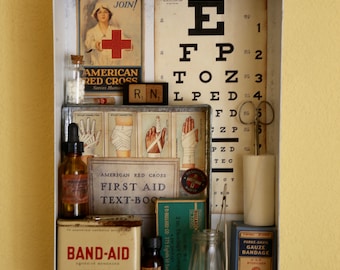 The Nurses Station - Found Object Assemblage